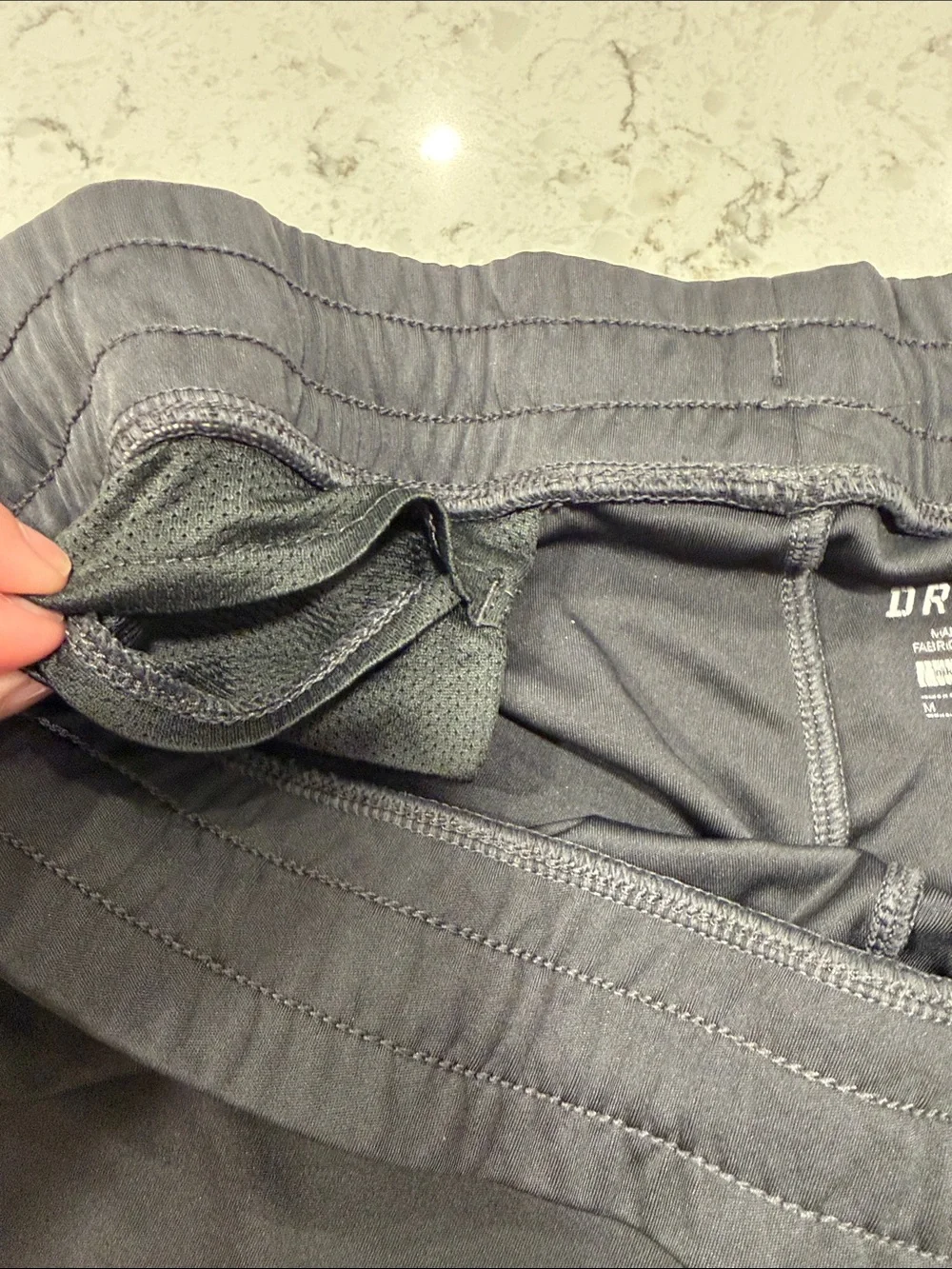 Nike gray  Athletic Shorts with Lime Green Accents